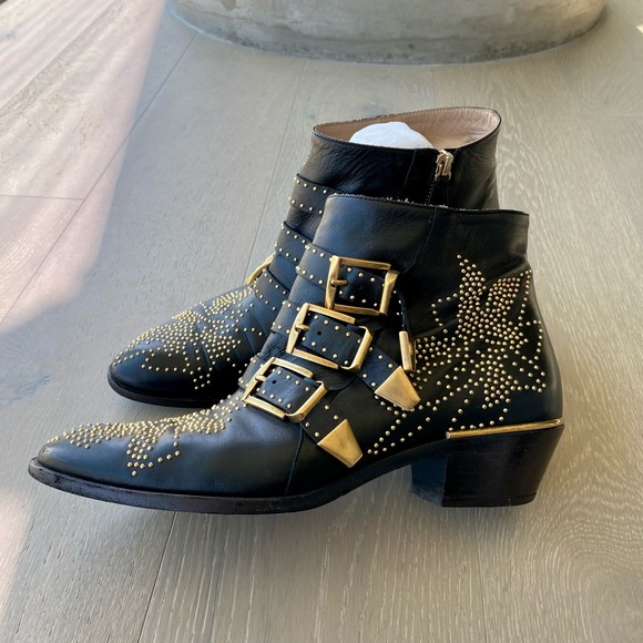Chloe Shoes - Chloe Susanna studded ankle boots